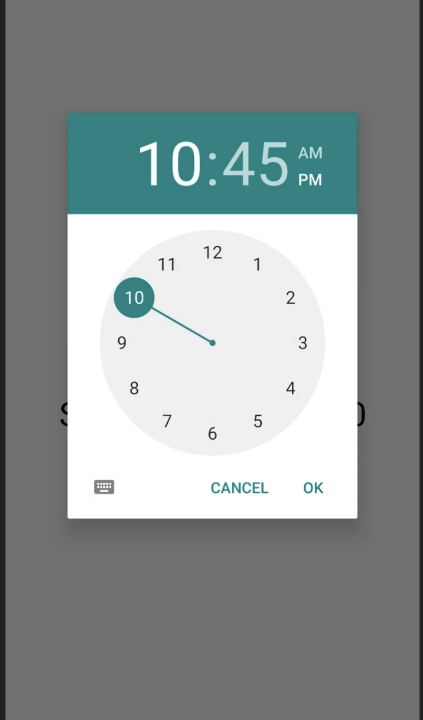 Time Picker